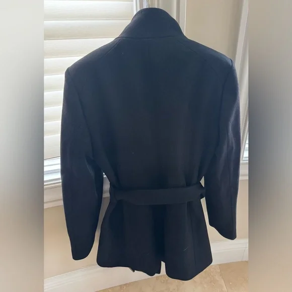 Ted Baker London ROSESSO Short Belted Wool Wrap Coat - Picture 3 of 5